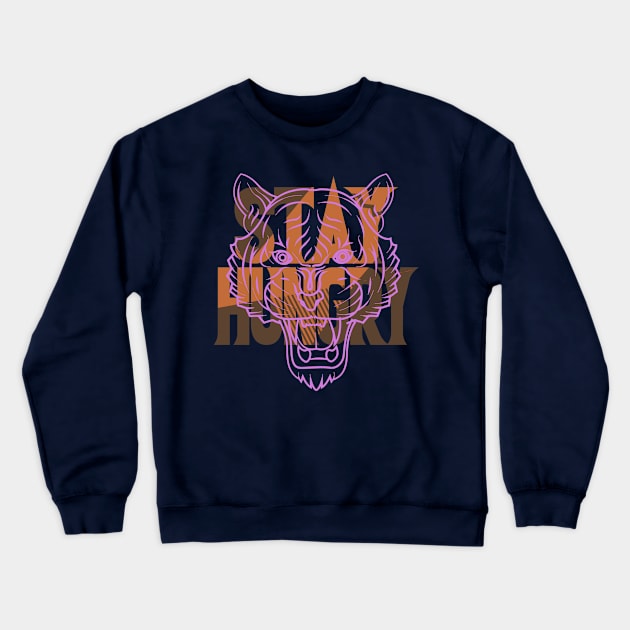 Stay Hungry Cider Crewneck Sweatshirt by funandgames